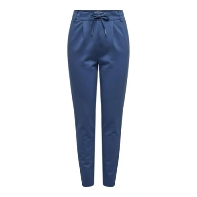 Abbildung von ONLY Damen ONLPOPTRASH Life Easy COL Pant PNT NOOS Hose, Ensign Blue, XXS x 32L