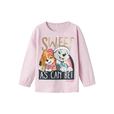 Abbildung von Name it mini Mädchen Nmfdys Pawpatrol Ls Top Noos Cplg, Winsome Orchid, 104 EU