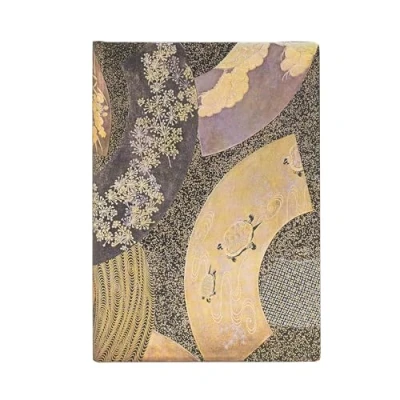 Abbildung von Paperblanks Ougi Japanese Lacquer Boxes Midi Lined Elastic Band Closure 120 Gsm
