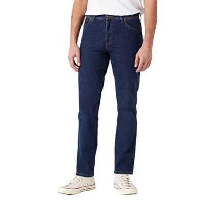 Abbildung von Wrangler Herren Texas Slim Pants, Blue (Cross Game 11U), 44W / 36L