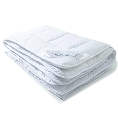 Abbildung von aqua textil Soft Touch Ganzjahres Bettdecke 200 x cm Steppdecke ca 1500g Füllung atmungsaktiv Decke Winter Sommer Oeko TEX