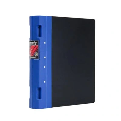 Abbildung von Guildhall GLX Ergogrip Binder Capacity 400 Sheets 4x 2 Prong 55mm A4 Blue Ref 4532Z