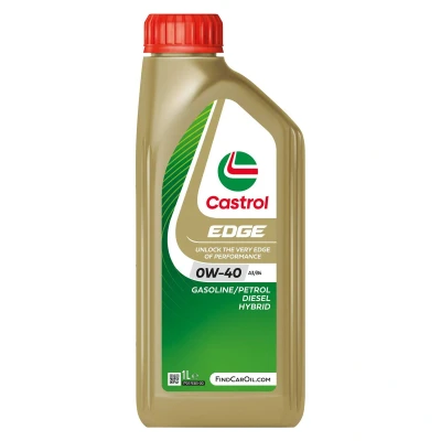 Abbildung von Castrol EDGE A3/B4 0W 40 1l Motoröl 15F6B4 AUDI: A5 B8 Coupe, Q3, A4 Avant, BMW: 3 Saloon, 5 Touring, VOLKSWAGEN: Golf 4, 5, 7