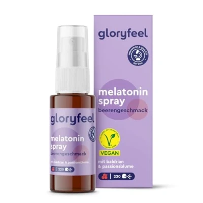 Abbildung von Melatonin Spray Beere Premium: 5 fach höher dosiert* für 220 Tage + Passionsblume, Baldrian, Melisse, Lavendel, Vitamin B6 &amp; B1 Sleep ohne Alkohol, Zuckerfrei und Vegan