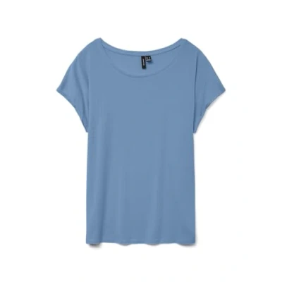Abbildung von Vero Moda Rundhalsshirt »VMAVA PLAIN SS TOP GAJRS NOOS«