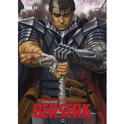 Abbildung von Berserk: Ultimative Edition 19: Das Dark Fantasy Epos! Jetzt im Großformat mit neuer Covergestaltung, um noch tiefer in die faszinierend brutale Welt Kentaro Miuras einzutauchen!