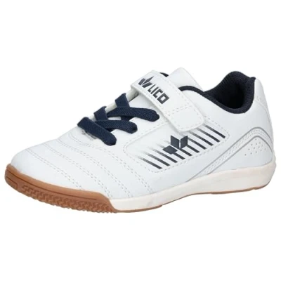 Abbildung von Lico Jungen Unisex Kinder Chaska VS Hallenturnschuhe, Weiss/Marine, 30 EU