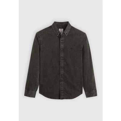 Abbildung von Levi&#039;s® Langarmhemd »AUTHENTIC BUTTON DOWN«, mit Ton in Logostickerei auf der Brust