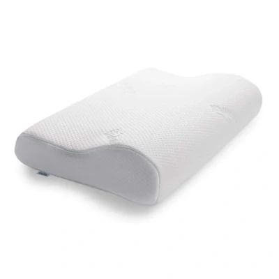 Abbildung von TEMPUR Original Schlafkissen Memory Foam, ergonomisches Nackenstützkissen für Seiten und Rückenschläfer, Liegefühl fest, S (50 x 31 8/5 cm), Weiß