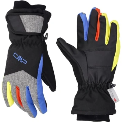 Abbildung von CMP Kinder Skihandschuhe, Black Royal Limeade, 5