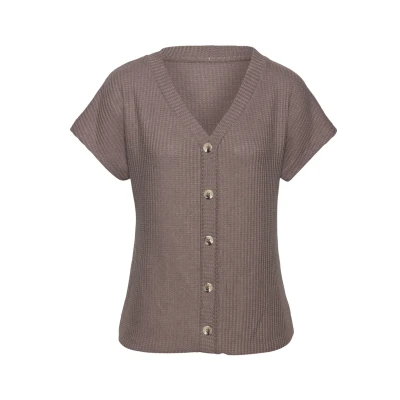 Abbildung von Lascana Bluse, Damen, Größe: 32/34, Taupe