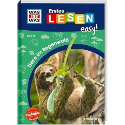 Abbildung von WAS IST Erstes Lesen easy! Band 18. Tiere im Regenwald / Für den Lesestart Extragroße Fibelschrift und kurze Absätze Lesestufe 1