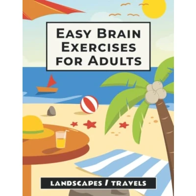 Abbildung von Easy Brain Exercises for Adults: 100 Puzzles, Memory Games, and Other Activities Seniors with Dementia Elderly Alzheimer&#039;s Patients