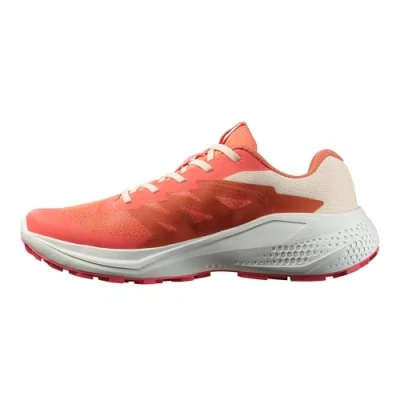 Abbildung von Salomon Alphaglide Laufschuh Trail, Damen, Größe: 42 2/3, Emberglow/white/rouge red Schuhe