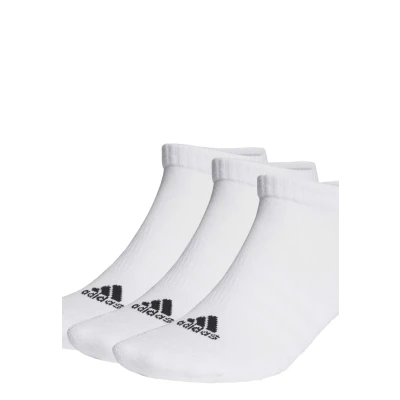 Abbildung von adidas Performance LOW Unisex 3 PACK Füßlinge White black, Größe: 37 39, black