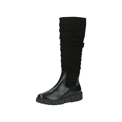 Abbildung von Caprice Keilstiefel Black comb, Damen, Größe: 38, comb Schuhe