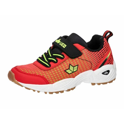 Abbildung von Lico Unisex Kinder Barney Vs Hallenturnschuhe, Rot Schwarz Weiss, 39 EU