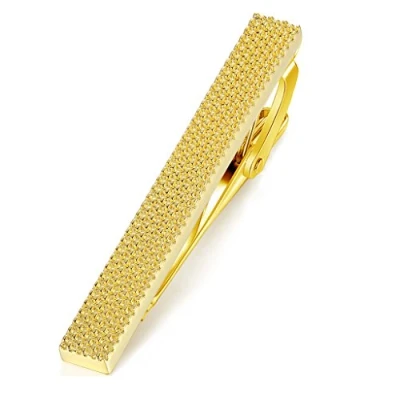 Abbildung von Honey Bear Herren Krawattennadel Krawattenklammer für Normale Krawatte Edelstahl Tie Clip,5.4cm (Gold)