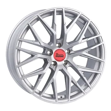 Abbildung von MAM 5 loch 19Zoll 114.3mm Alufelge RS4 mattsilber MAMRS485195114340MSL Felge