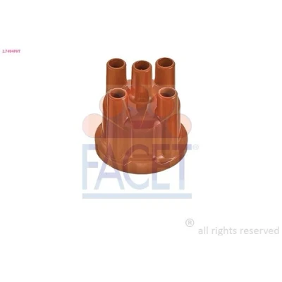 Abbildung von FACET 2.7494PHT Verteilerkappe VOLKSWAGEN: GOLF 2, 1 Cabriolet, 3, BMW: 3 Saloon, AUDI: 80 B2, B4 100 C4 Avant