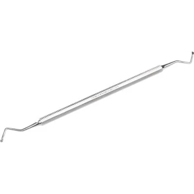 Abbildung von REMOS Fußpflege Instrument Eckenheber rostfreier Edelstahl [ runde Spitze] zum Ausputzen und Entfernen von Ablagerungen unter dem Nagel