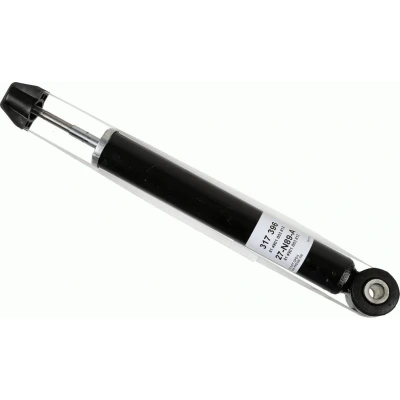 Abbildung von SACHS 317 396 Stoßdämpfer Gasdruck Zweirohr Teleskop oben Stift, unten Auge RENAULT: Twingo 3