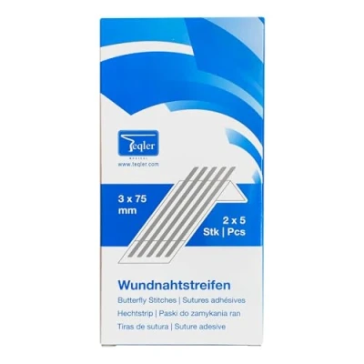 Abbildung von Teqler Wundnahtstreifen 3 x 75 mm
