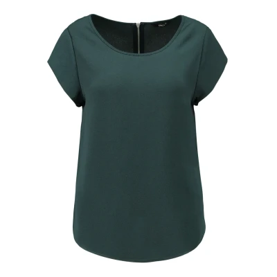 Abbildung von ONLY Onlvic Bluse, Damen, Größe: 38, Green gables