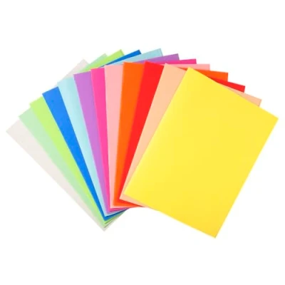 Abbildung von Exacompta Forever 410000E Packung mit 100 Aktendeckel (aus 220g/qm recyceltem Karton in Format 24 x 32 cm, ideal für DIN A4, farbig sortiert) Stück