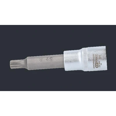 Abbildung von KS TOOLS 515.1036 Steckschlüsseleinsatz ISO 1174, DIN 3121, DIN3121 8,0 Chrom Vanadium Stahl Zehnkant