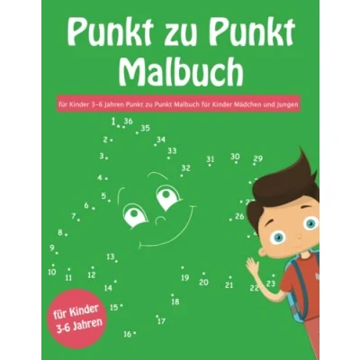 Abbildung von Punkt zu Malbuch für Kinder 3 6 Jahren: Mädchen und Jungen