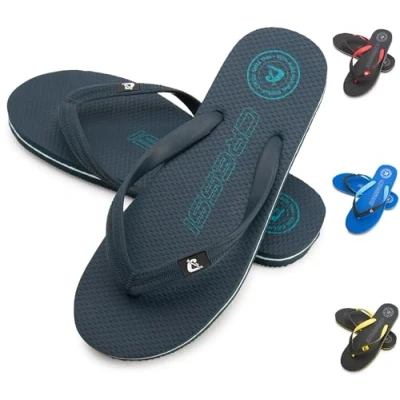 Abbildung von CRESSI Leaf Flip Flop Unisex Flops für Strand und Pool, Blau, 37/38