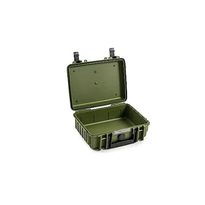 Abbildung von B&amp;W International Transportkoffer Outdoor 1000 (PP.41) Bronze Grün Leerkoffer Wasserdicht (IP67), staubdicht, schlagfest &amp; extrem robust