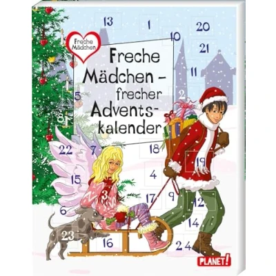 Abbildung von Freche Mädchen Bücher!: frecher Adventskalender: 24 Geschichten und Türchen zum Öffnen