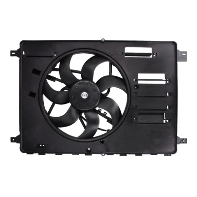 Abbildung von THERMOTEC D8G013TT Lüfter 380 12 358 mit Kühlerlüfterrahmen (Zarge) FORD: S Max Mk1, Galaxy Mk2 MPV, KUGA 1, VOLVO: XC60 I