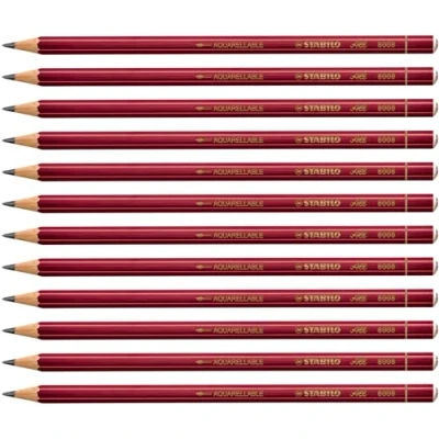 Abbildung von Graphitstift für fast alle Oberflächen STABILO All 12er Pack