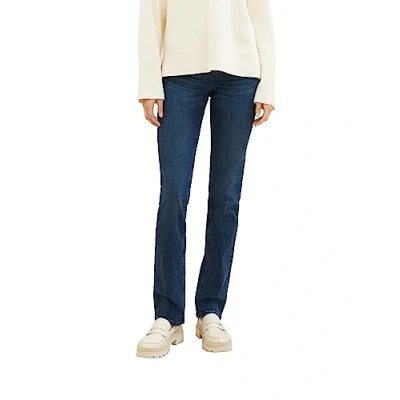 Abbildung von TOM Tailor Jeans Straight Leg, Damen, Größe: 25x32, Dark stone wash denim
