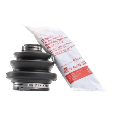 Abbildung von FEBI BILSTEIN 03311 Achsmanschette Hinterachse, radseitig, getriebeseitig Gummi FORD: Sierra Mk2 Saloon