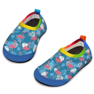 Abbildung von Yorgou Baby Strandschuhe Schwimmschuhe Badeschuhe Wasserschuhe Schnelltrocknende Aquaschuhe rutschfest Barfuss Schuh für Kinder Beach Pool