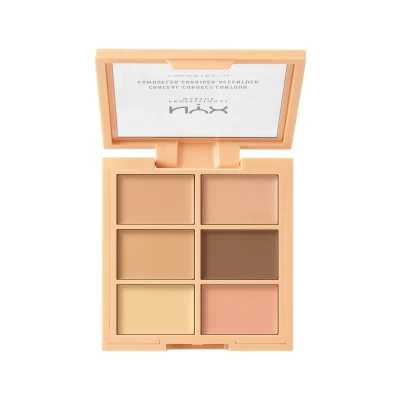 Abbildung von Nyx Professional Makeup 3C Palette CONCEAL,CORRECT,CONTOUR Makeuppalette, Damen, Größe: 9 g, 1 light