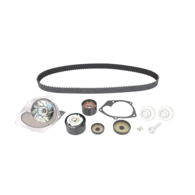 Abbildung von HEPU PK09550 Wasserpumpe + Zahnriemensatz 126 RENAULT: CLIO 3, SCENIC 2, MEGANE 3 Grandtour, OPEL: Vivaro A Van