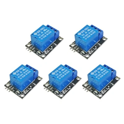 Abbildung von ICQUANZX 5 STÜCKE V Ein Kanal Relaismodul Bord Schild für PIC AVR DSP ARM arduino Relais