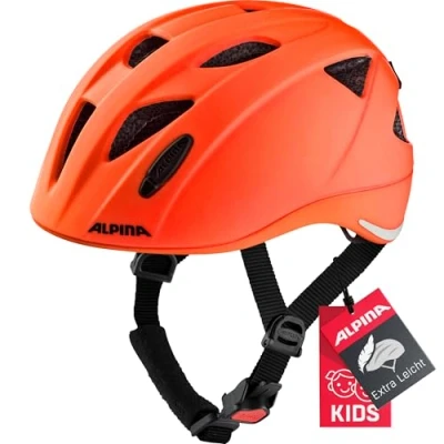 Abbildung von ALPINA XIMO L.E. Leichter, Sicherer &amp; Bruchfester Fahrradhelm Mit Optionalen LED Licht Für Kinder, red matt, 47 51 cm