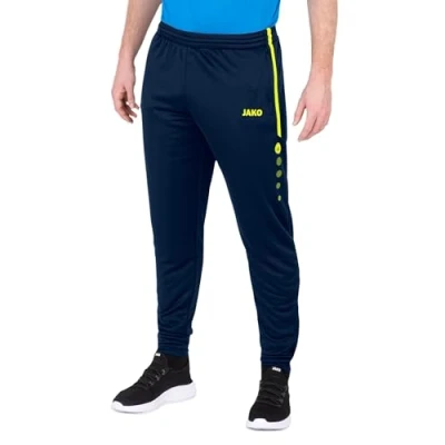 Abbildung von JAKO Herren Active Trainingshose, Marine/Neongelb, M EU
