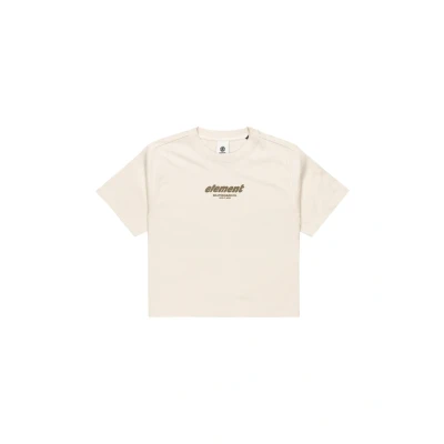 Abbildung von Element Tshirt print, Damen, Größe: Small, Oat milk