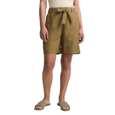Abbildung von TOM Tailor Loose Straight Bermuda Shorts, Damen, Größe: 40, Nutria olive