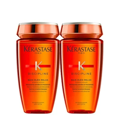 Abbildung von Kérastase Discipline Bain Oleo Relax, Shampoo, 250 ml, Doppelpack
