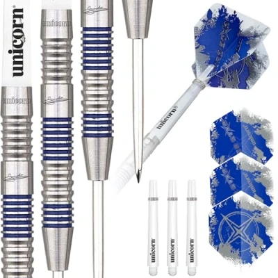 Abbildung von Unicorn Silver Star Gary Anderson Steel Dart, 80% Tungsten, 24g