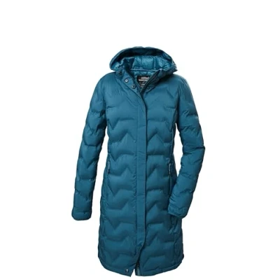 Abbildung von killtec Damen Steppparka/Funktions Parka mit Kapuze KOW 9 WMN QLTD PRK, dunkelweinrot, 42, 41806 000