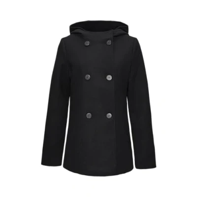 Abbildung von QS Aspect Kurzmantel, Damen, Größe: Large, Schwarz